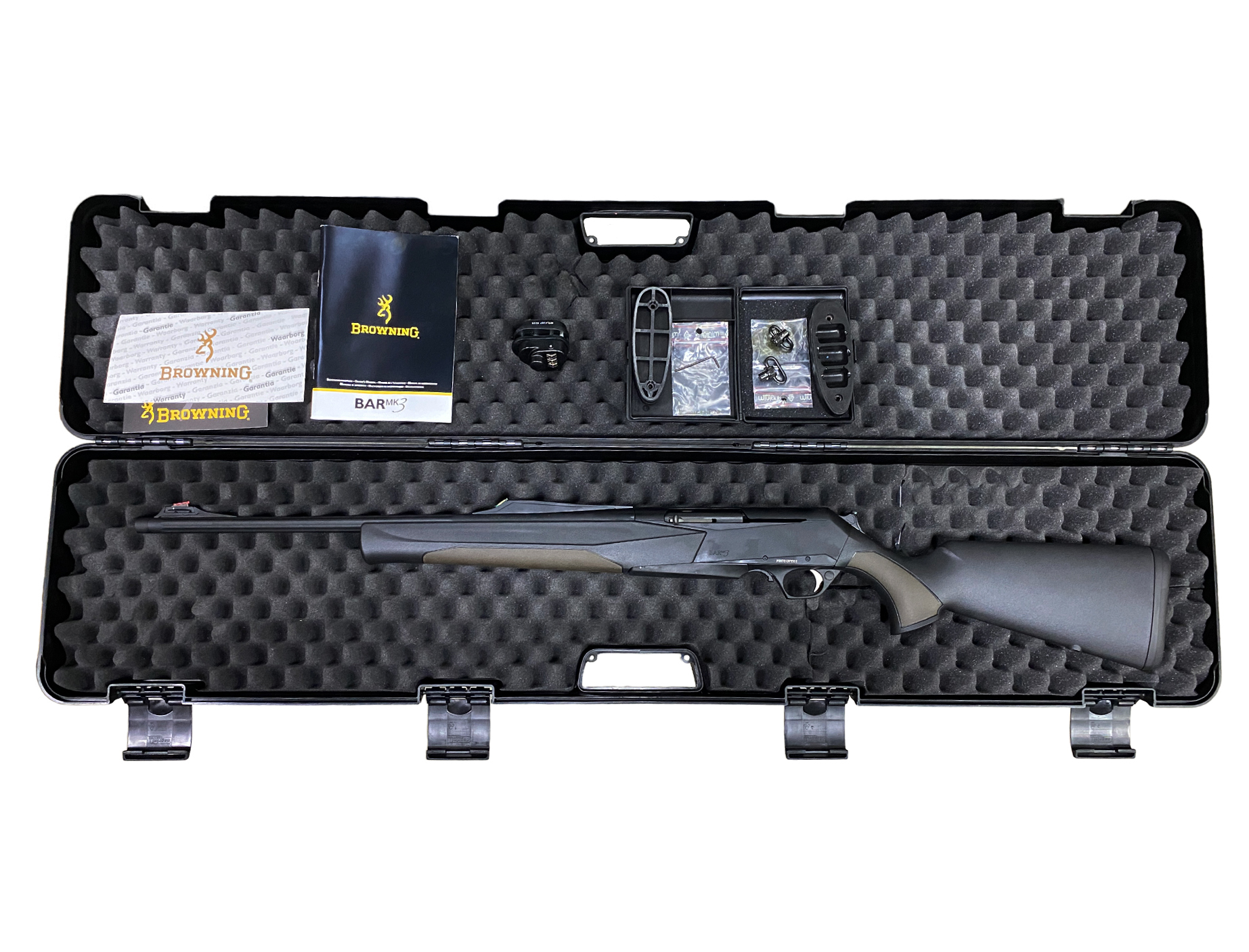 Карабин Browning Bar 30-06Sprg MK3 Composite Black Brown fluted HC THR LH 530мм