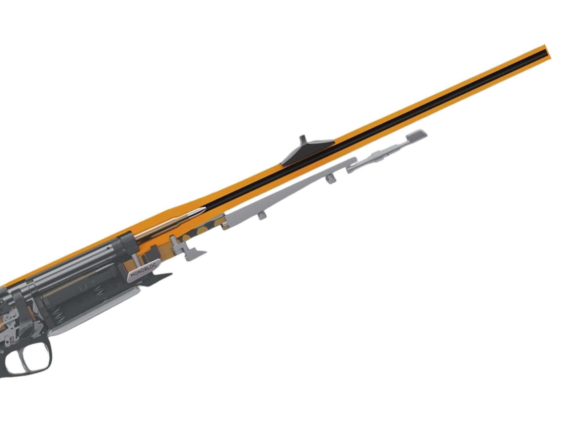 МП Карабин Steyr Arms Monobloc Green Mannox, кал. .308 Win.+ц/м+компенсатор+кофр