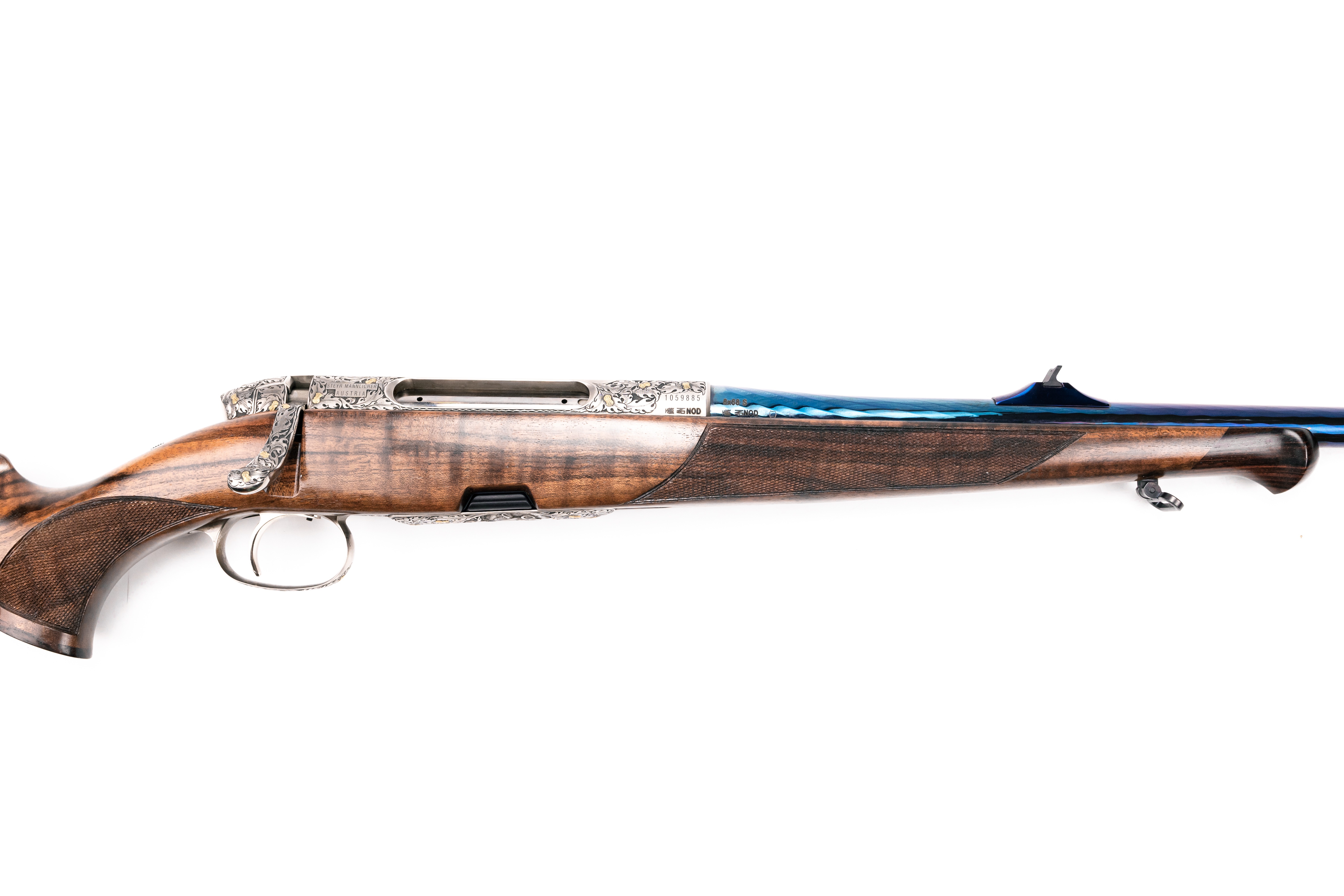 МП Карабин Mannlicher Classic Blue Gold, кал. 8x68S+кофр