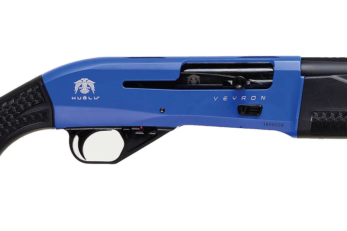 МП HUGLU VEYRON SPORT BLUE, 10+1, 12x76, 760мм, п/а газ.система *