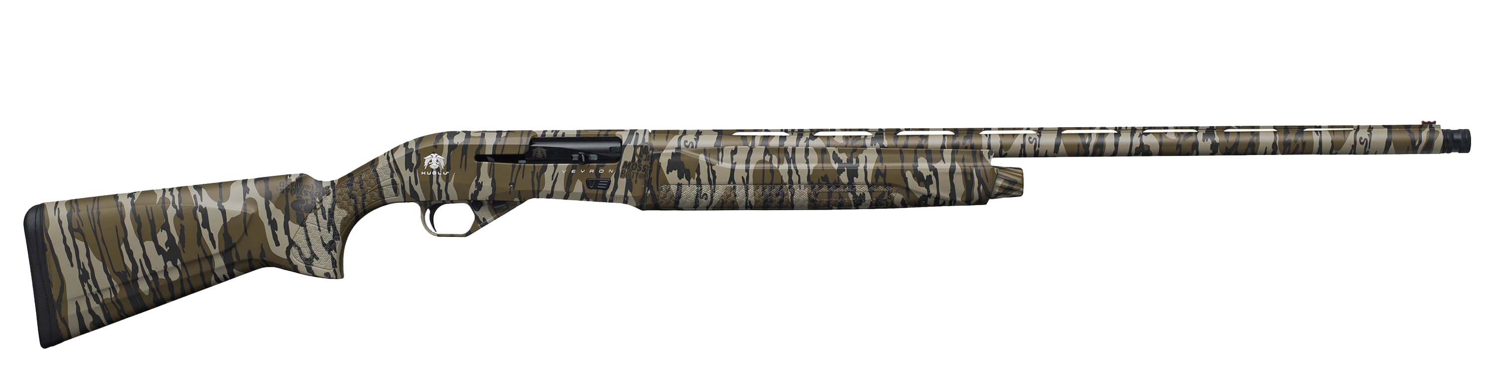 МП HUGLU Veyron Mossy OAK Bottomland, 12х76, L-760, 5д.н., газ. система, 4+1