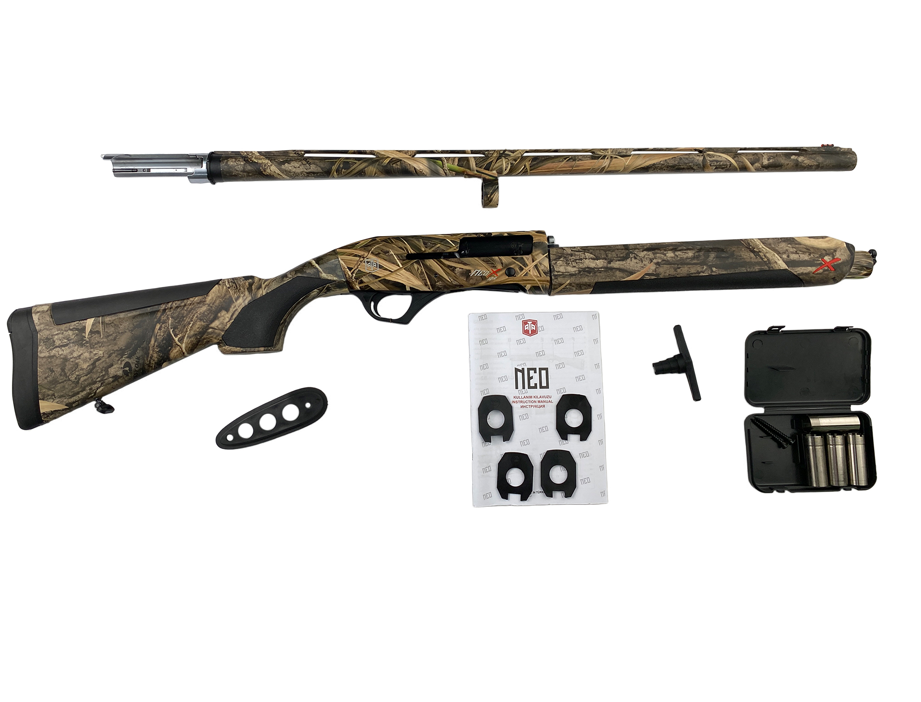 МП Ружье Ata Neo X Camo Shadow Grass Habitat 12x76 710мм