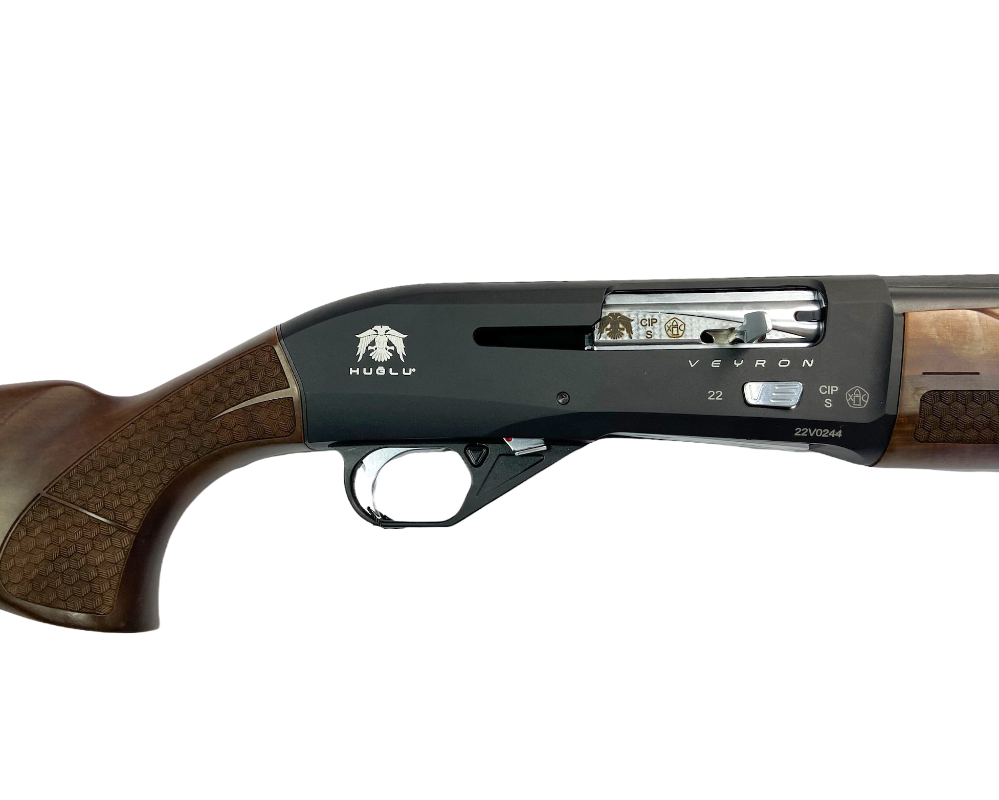 МП HUGLU VEYRON WOOD BLACK 12x76, 760мм, п/а газ.система, 4+1 *