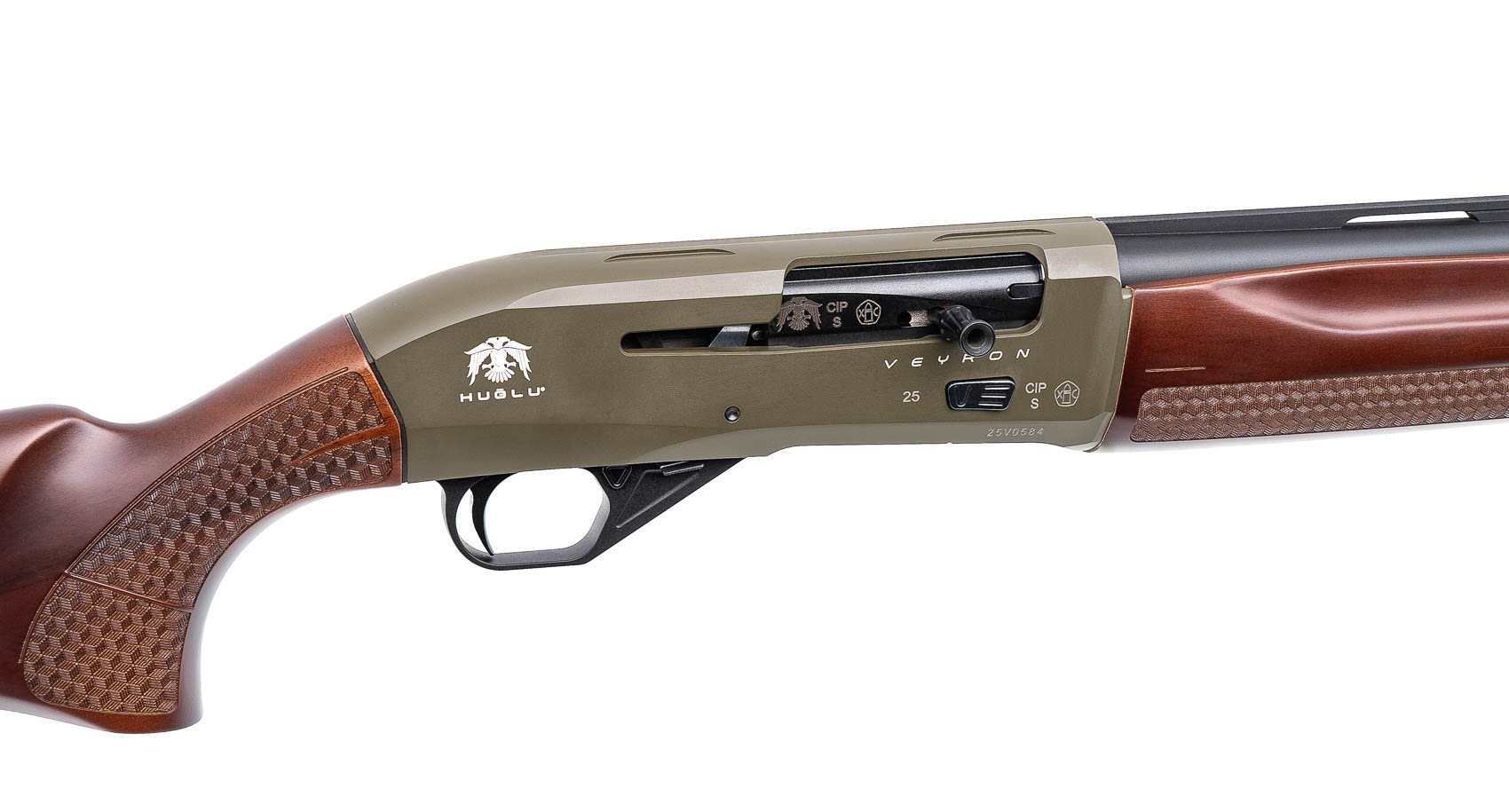 МП HUGLU VEYRON WOOD KHAKI, 12/76, L-760, газ.система 4+1 5СМЧ кейс *