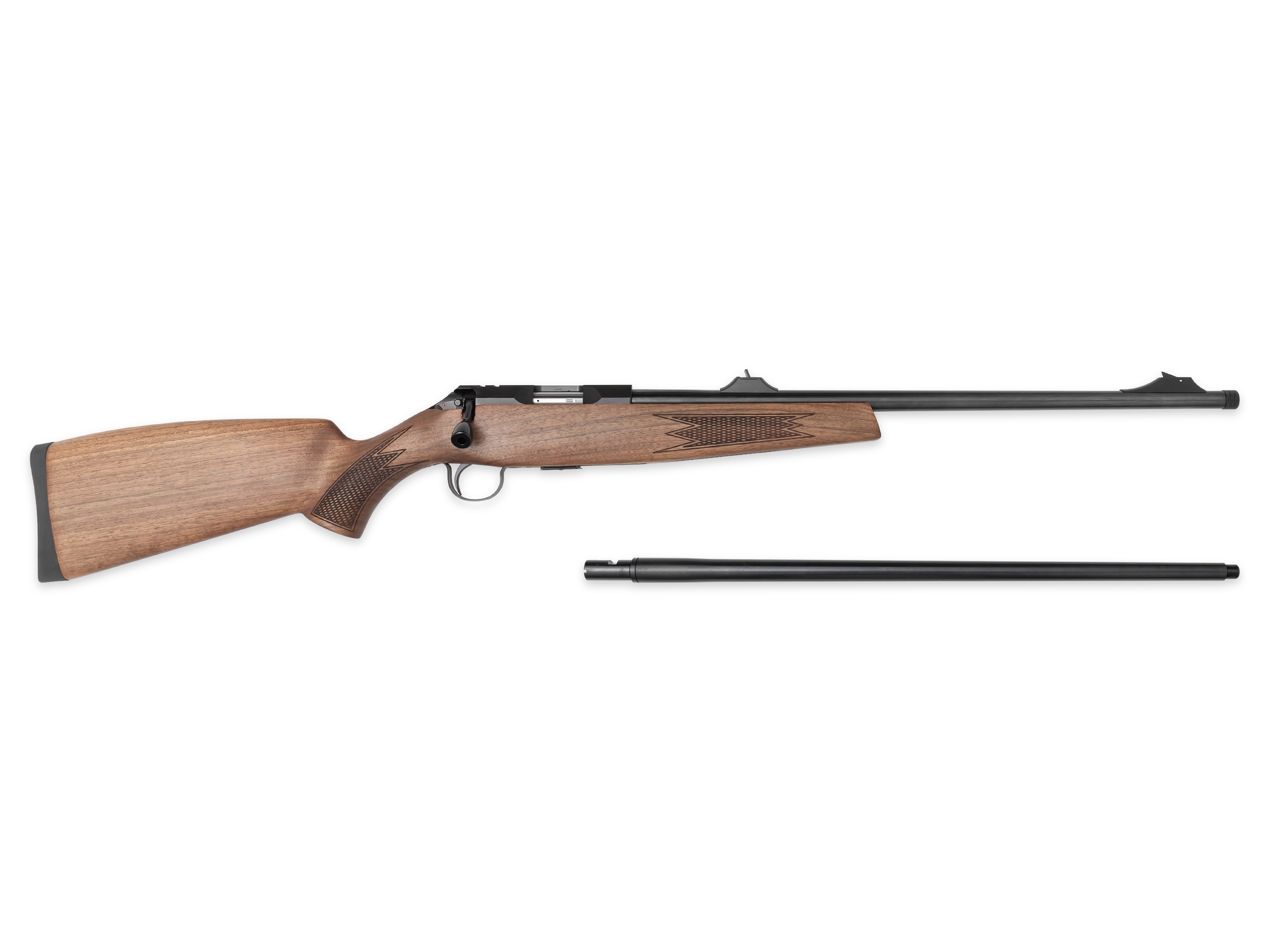 МП МЕ16 Классика; .22LR; 560 мм; Со сменным стволом .22WMR 560 мм; орех; прицель