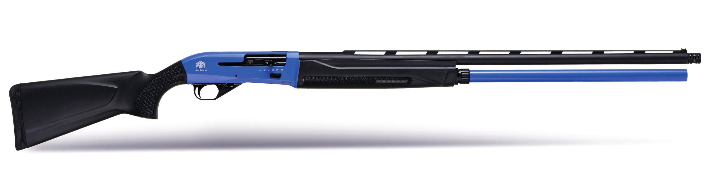 МП HUGLU VEYRON SPORT BLUE, 10+1, 12x76, 760мм, п/а газ.система *