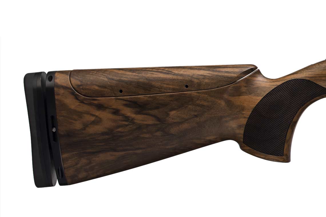МП HUGLU HT-14 Silver. Advanced Trap O/U к.12Х76 1C Wood,ADJ stock&butt, ejector