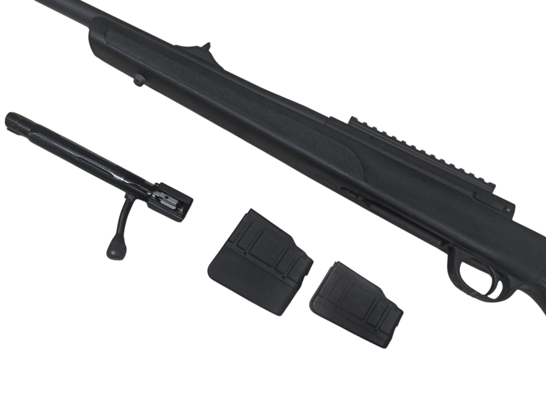 МП ATA  ARMS Turqua Synthetic Black (ложа черный пластик), 308Win L-560 Т.06