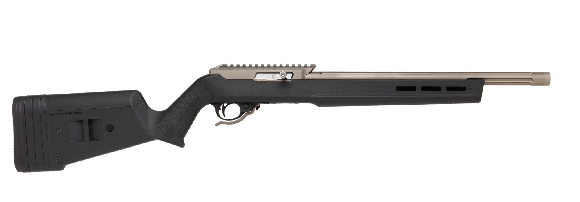 МП Карабин X-Ring VR, Matte Black Open Sight Barreled Action/FDE Stock, кал. .22