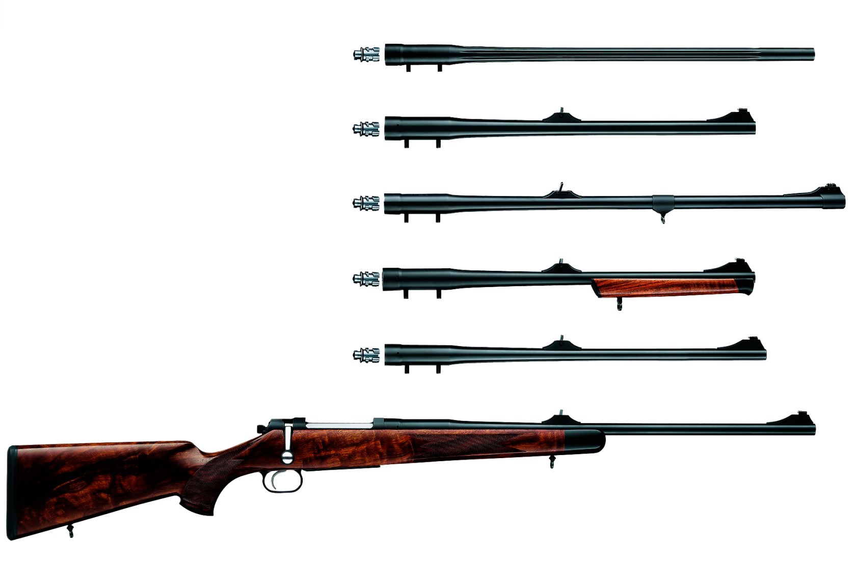 МП Карабин Mauser М03 Basic 338BlaserMag+223Rem Дерево