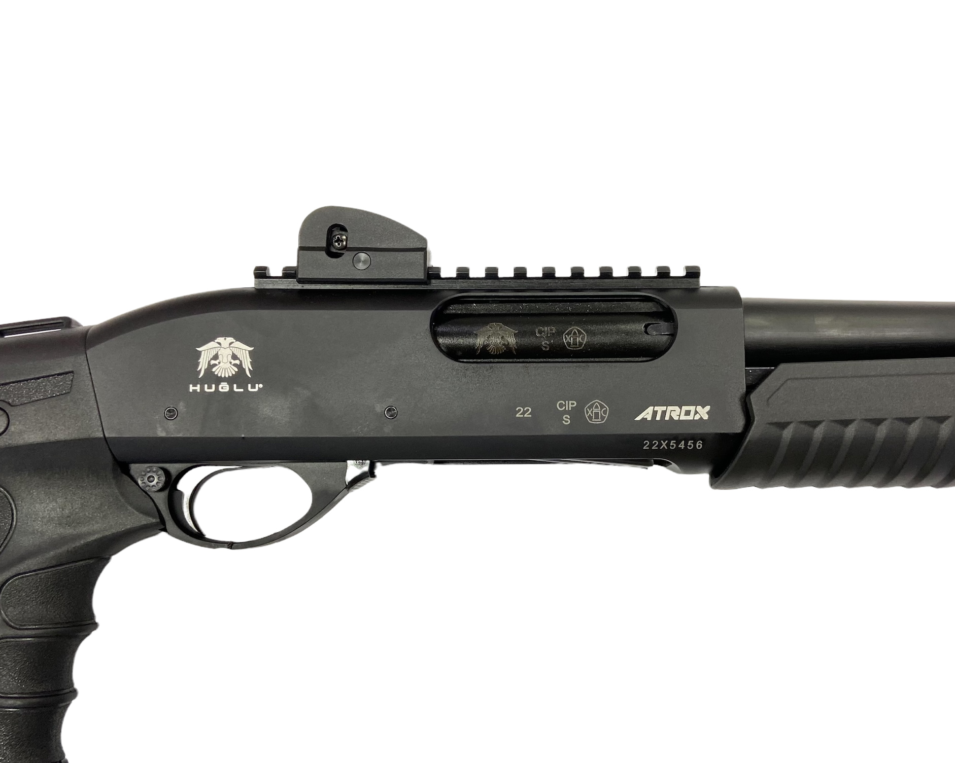 МП Ружье Huglu Atrox Tactic  Pump Action Shotgun 12x76 7+1 Weaver 510ммTelescopi