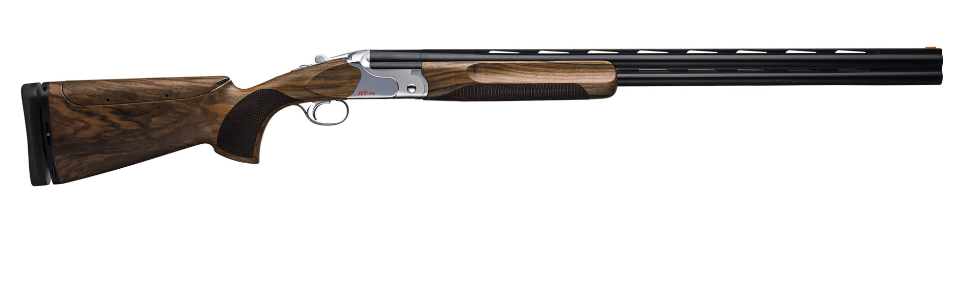 МП HUGLU HT-14 Silver. Advanced Trap O/U к.12Х76 1C Wood,ADJ stock&butt, ejector