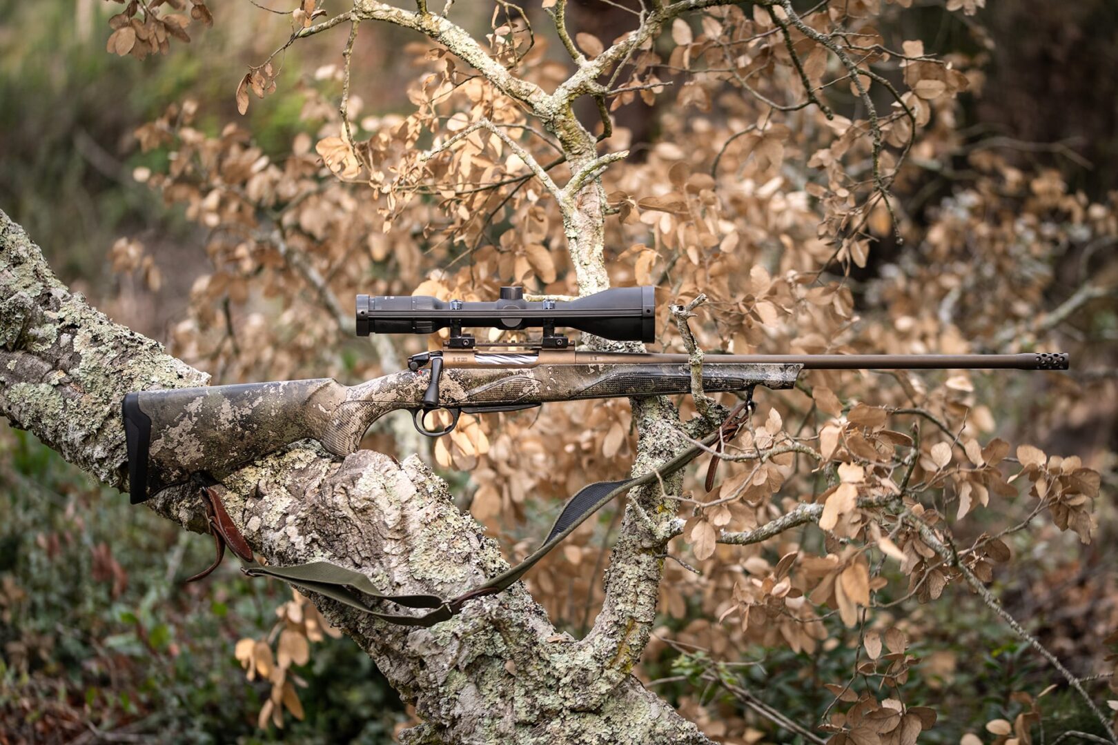 МП Карабин Franchi Horizon 300 Win Mag Elite Strata Camo 620мм Muzzle thread NS