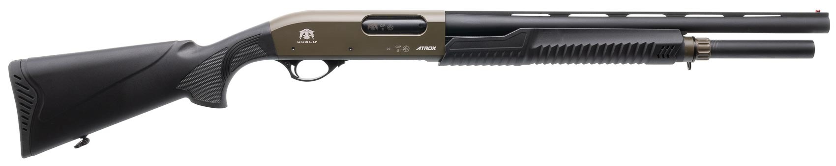 МП Ружье Huglu Atrox A Standart I khaki pump Synthetic 12x76 510мм