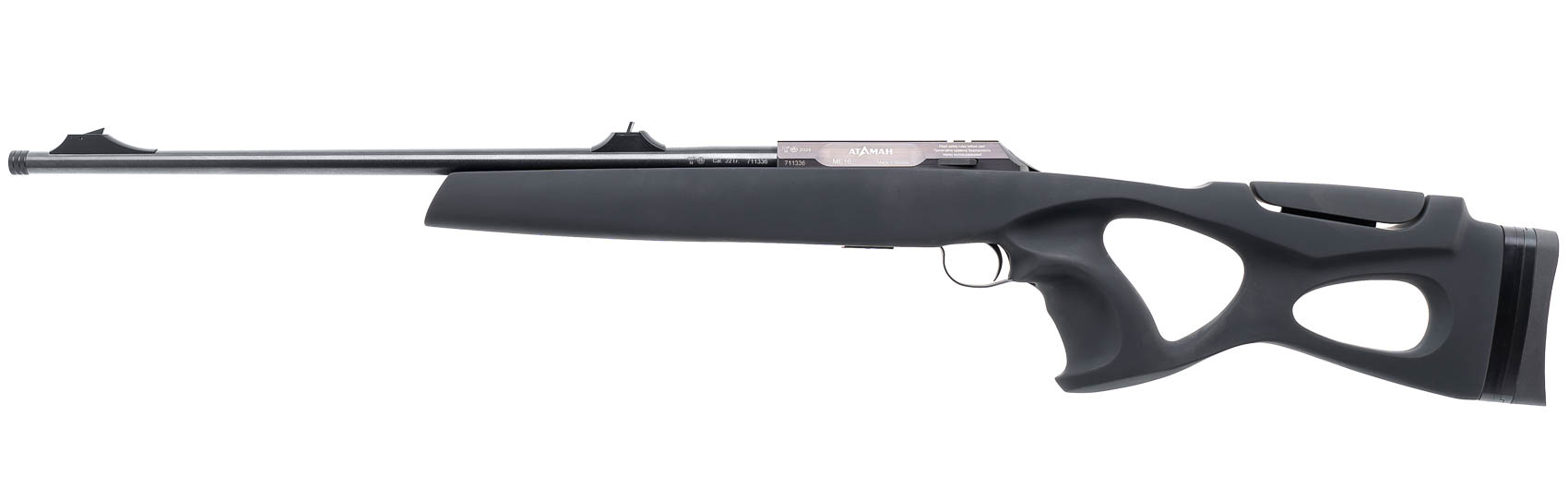 МП ME16 Люкс; .22LR; 560 мм; бук; софтач черный; прицельные приспособления