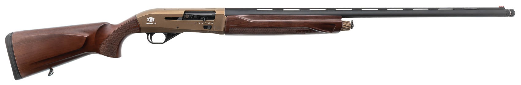 МП HUGLU VEYRON WOOD Bronze 12x76, 760мм, п/а газ.система, 4+1