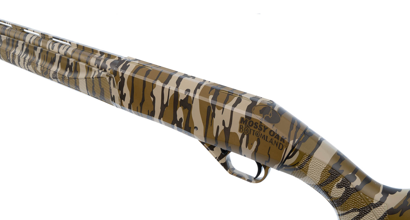 МП HUGLU Renova MOSSY OAK BOTTOMLAND 12х76, 760мм, П/А инерц.система 4+1