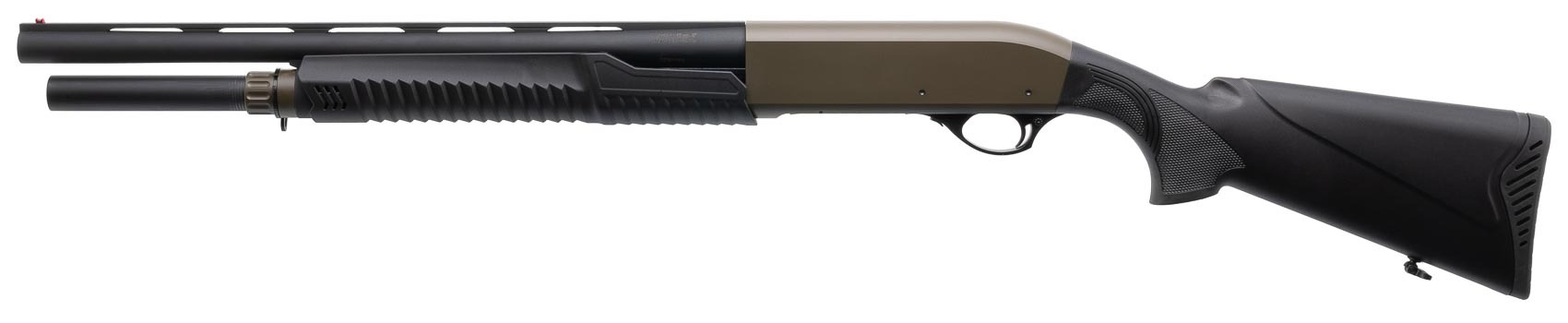 МП Ружье Huglu Atrox A Standart I khaki pump Synthetic 12x76 510мм