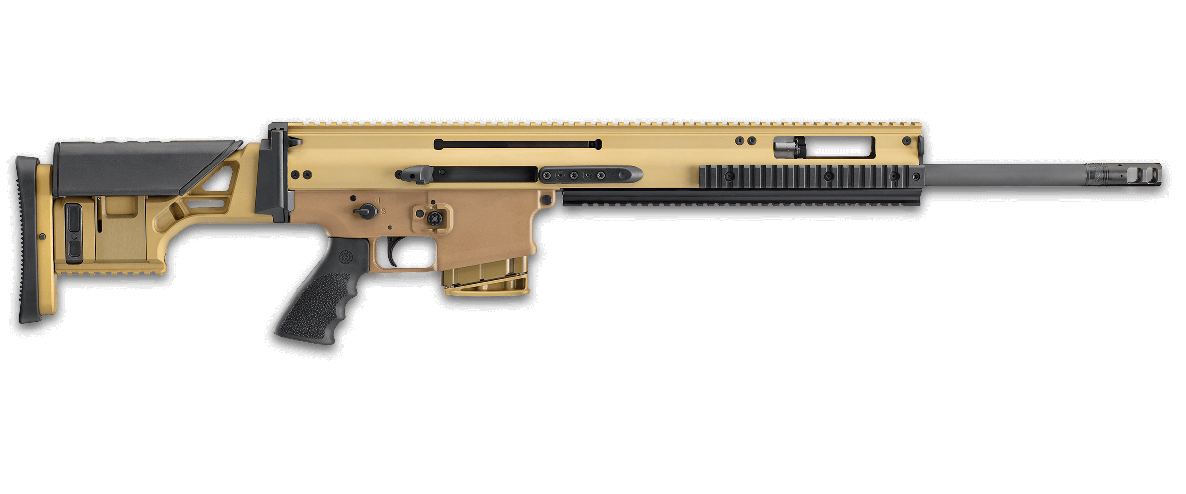 МП Карабин FN SCAR 6,5Creedmoor 20S NRCH FDE 508мм прицелSW X5 5-25X56 самозаряд