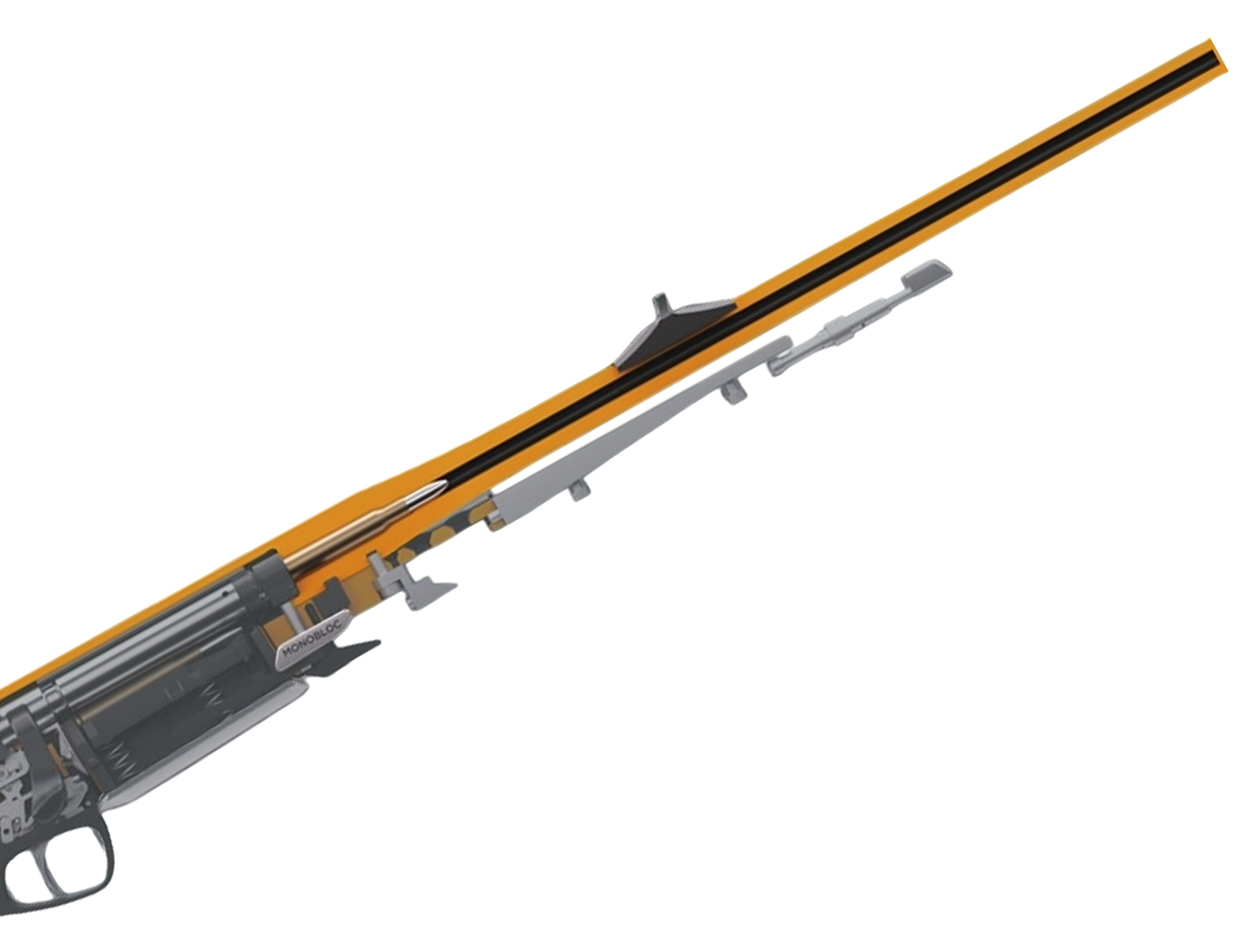 МП Карабин Steyr Arms Monobloc Mocca Mannox, кал. .308 Win.+ц/м+компенсатор+кофр