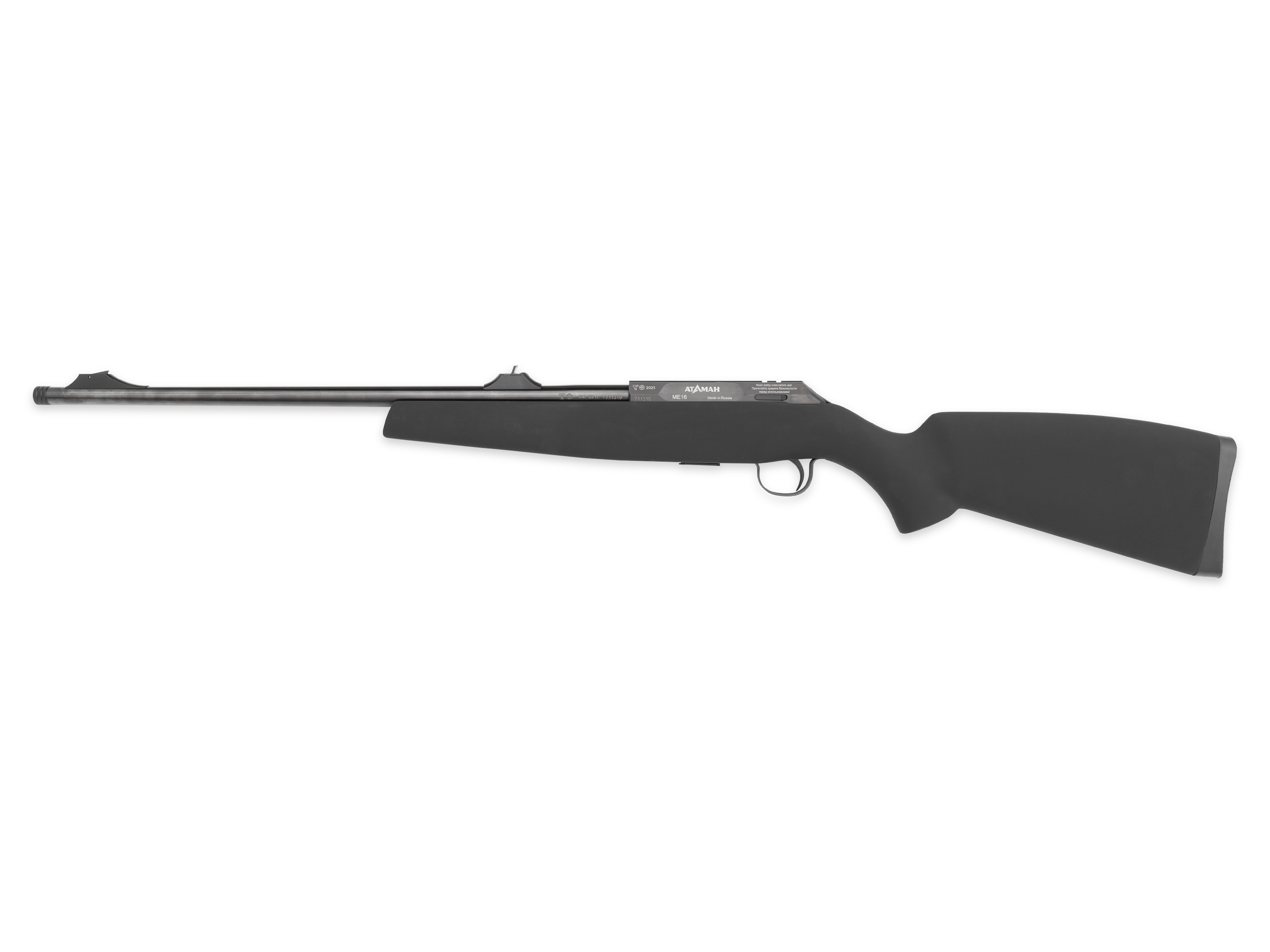 Карабин 22LR МЕ16 черный (КИС, УВД, Т) с прицельным