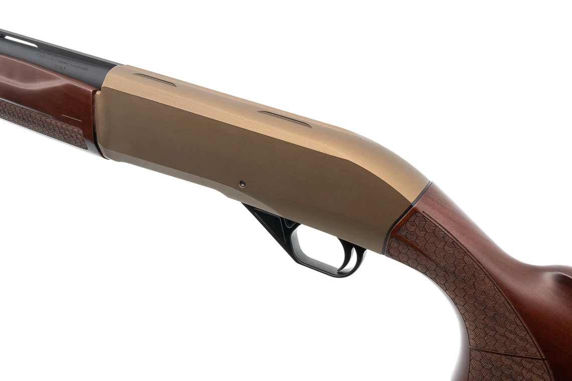 МП HUGLU VEYRON WOOD Bronze 12x76, 760мм, п/а газ.система, 4+1
