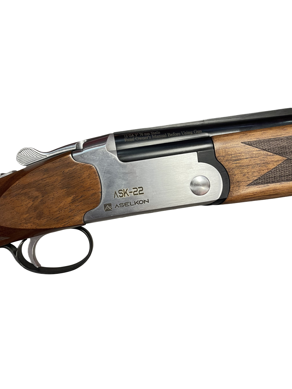 МП Ружье Aselkon мод ASK-22 Matte Silver 12/76 710 мм экстрактор