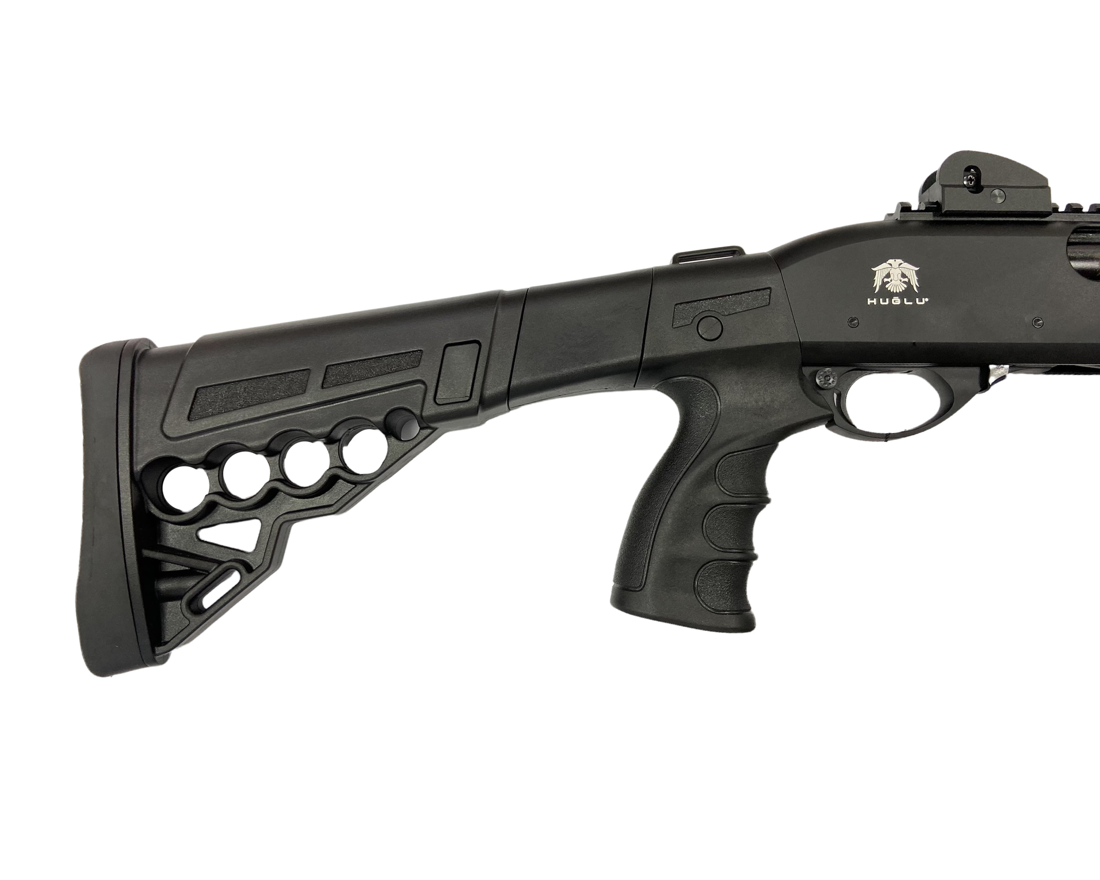 МП Ружье Huglu Atrox Tactic  Pump Action Shotgun 12x76 7+1 Weaver 510ммTelescopi