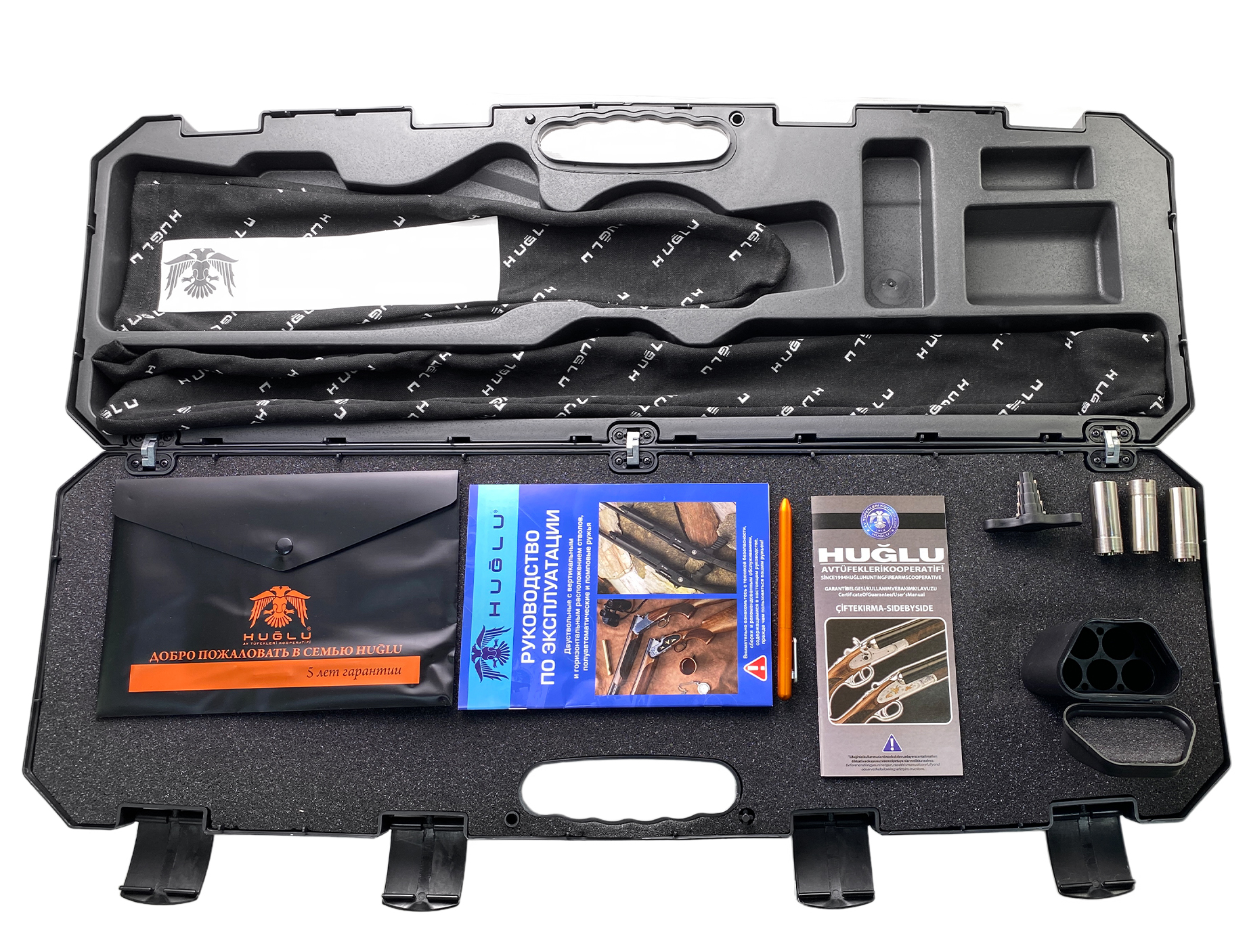 МП Ружье Huglu HRZ Hardened case S/S 12x76 510мм