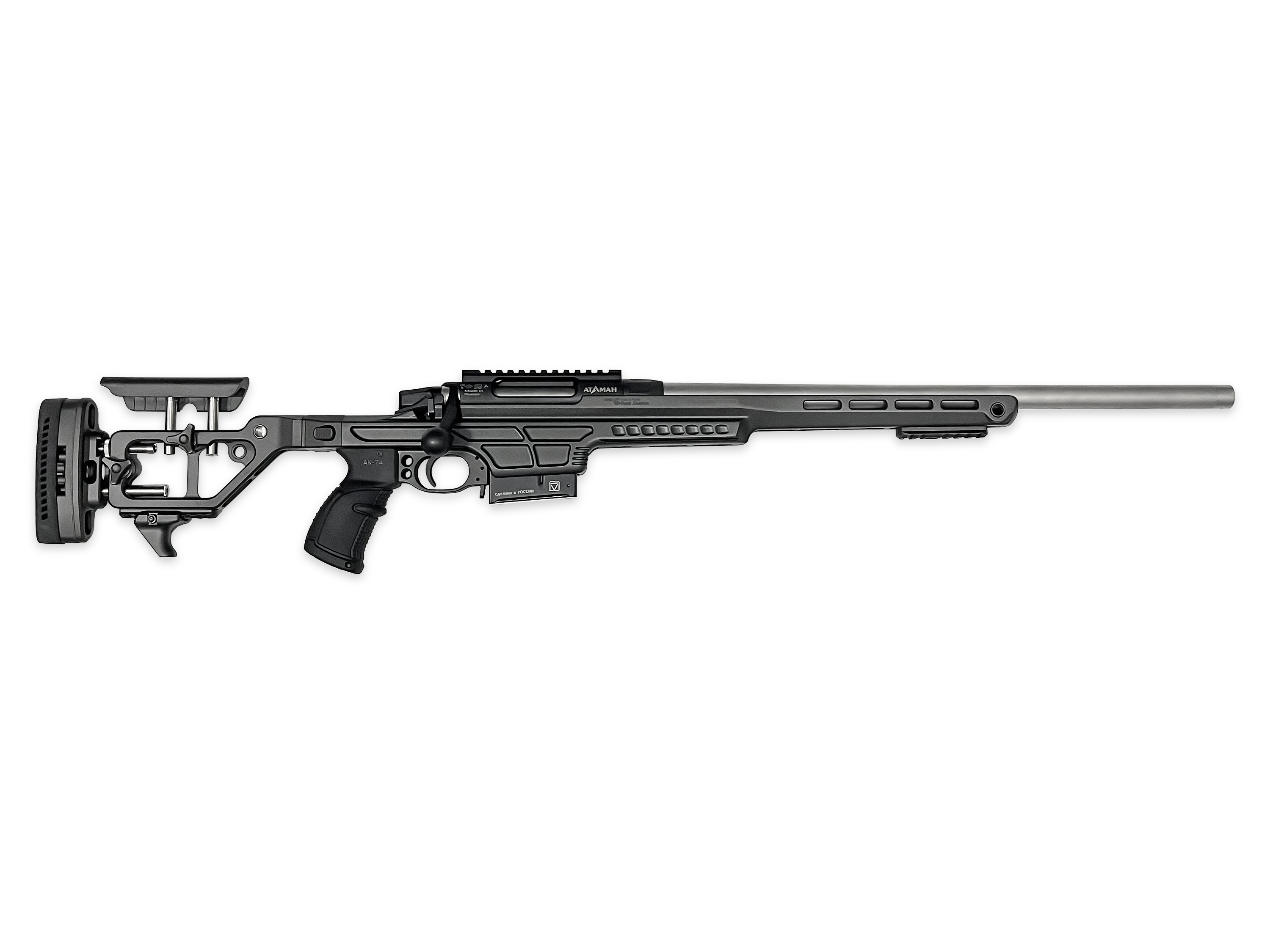 МП А-01; .308 Win; 560 мм; алюминиевая ложа CNC; Varmint