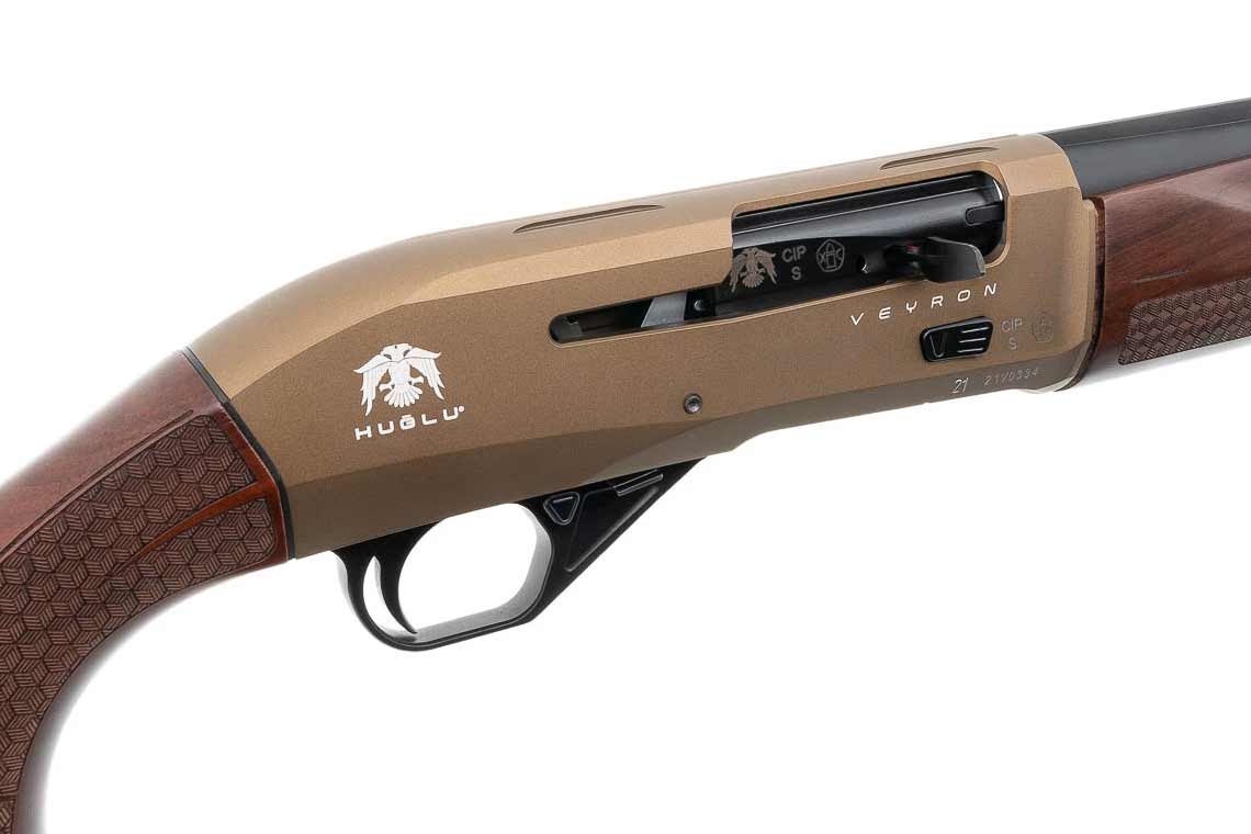 МП HUGLU VEYRON WOOD Bronze 12x76, 760мм, п/а газ.система, 4+1