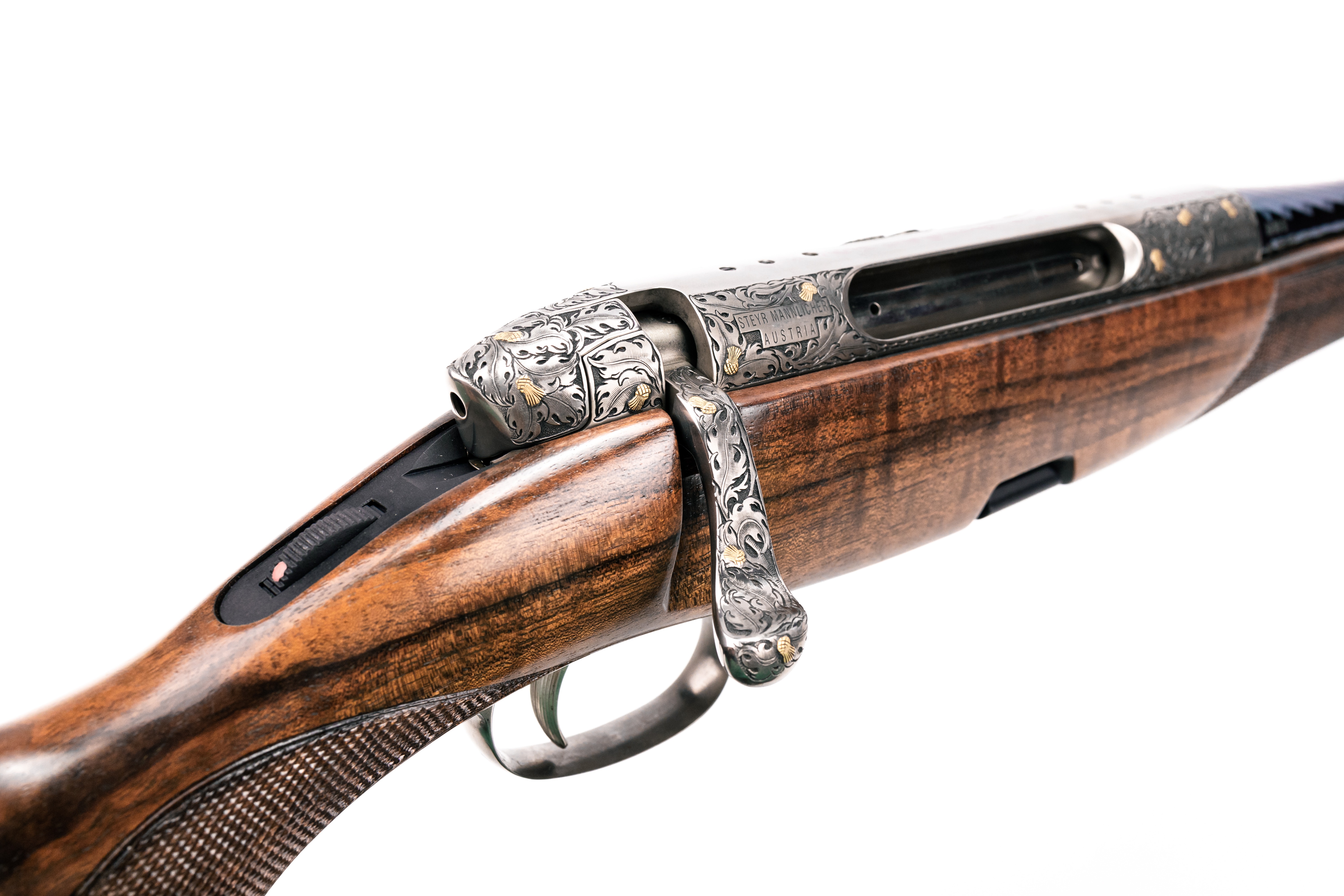 МП Карабин Mannlicher Classic Blue Gold, кал. 8x68S+кофр