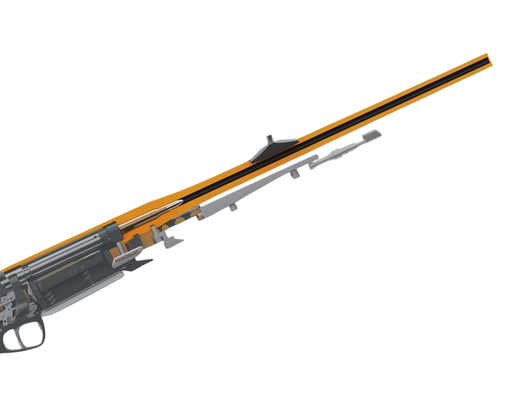 МП Карабин Steyr Arms Monobloc Black Mannox, кал. .308 Win.+ц/м+компенсатор+кофр